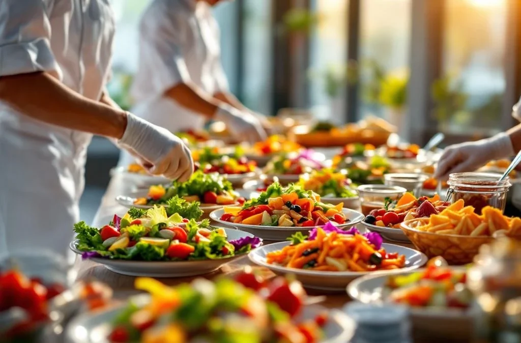 Hoe werkt personeel op locatie catering?