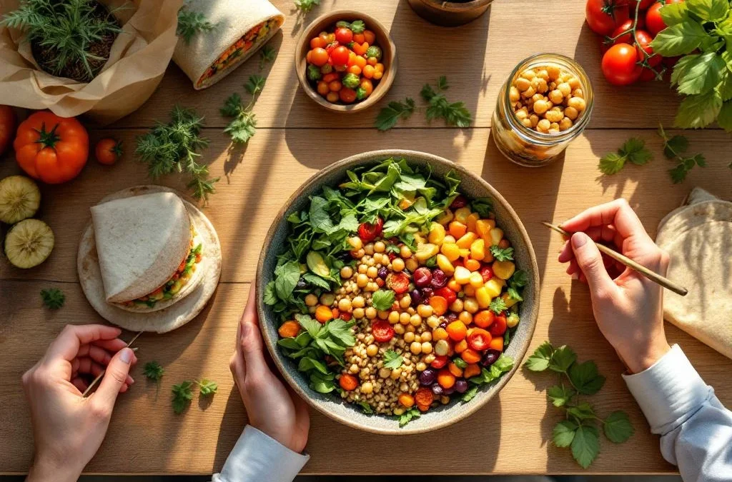 Wat zijn de beste vitale lunch opties voor kantoor?