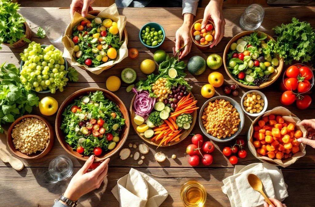 Hoe organiseer je een gezonde lunchtafel?