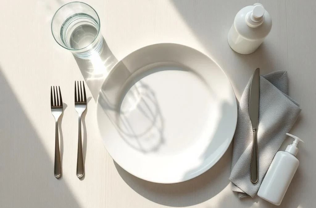 Hoe zorg je voor een hygiënische omgeving bij de lunchtafel?