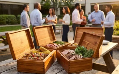 Welke bbq-boxes kun je bestellen voor een bedrijfsfeest of schoolfeest?