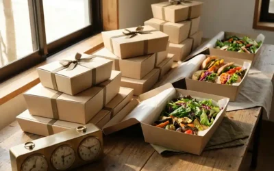 Hoe lang van tevoren moet je boxes bestellen voor een evenement?
