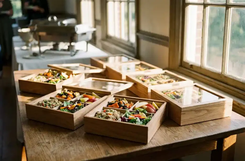 Wat zijn de voordelen van boxes ten opzichte van een cateringbuffet?