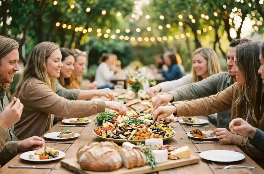 Wat zijn populaire cateringconcepten voor een bedrijfsfeest?