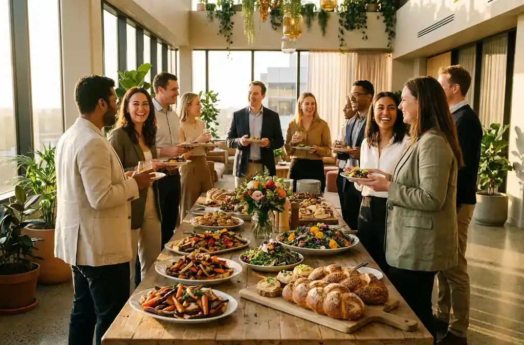 Hoe maak je catering bij een bedrijfsfeest onderdeel van employer branding?
