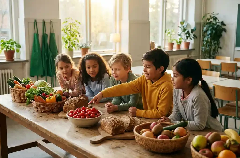 Kunnen leerlingen meebeslissen over de invulling van een gezonde schoollunch?