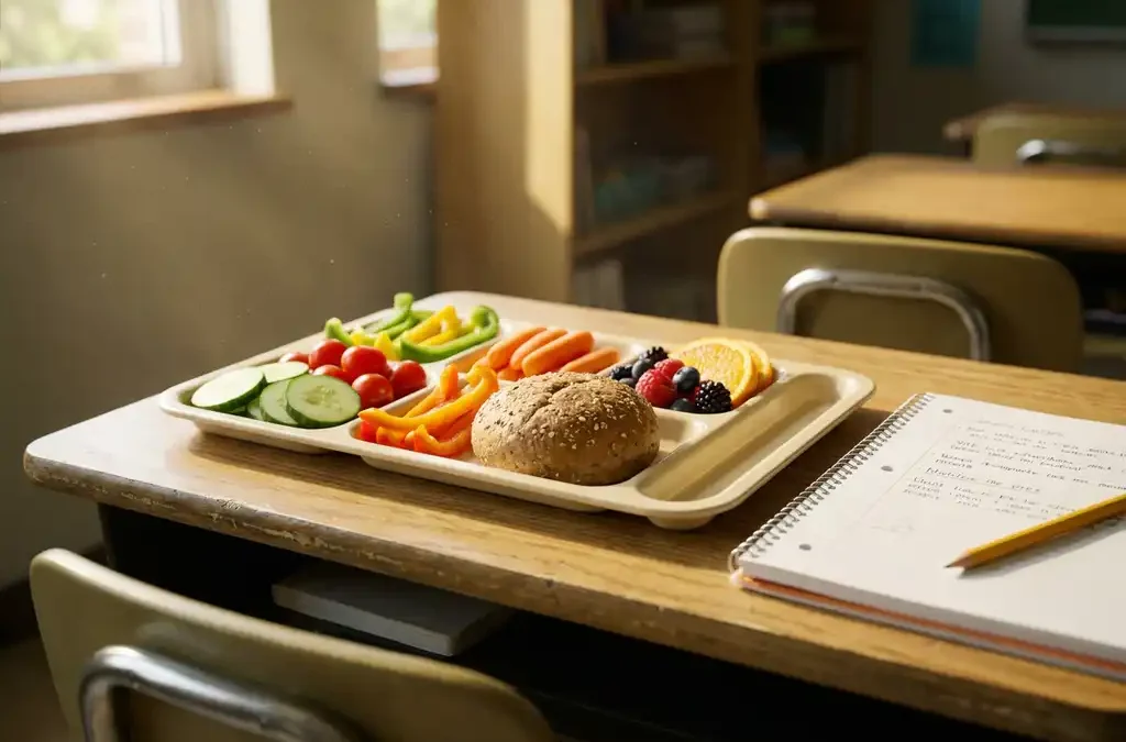 Hoe bevordert een gezonde schoollunch betere leerprestaties?