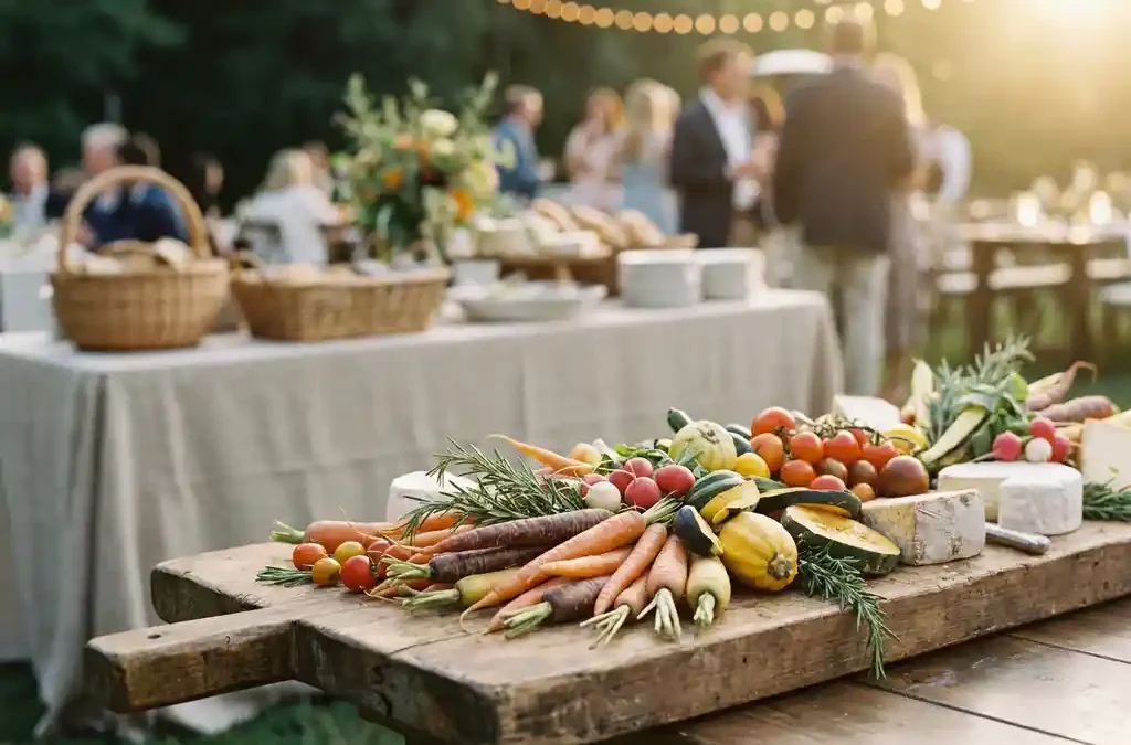 Welke evenementencateraar werkt met lokale en seizoensgebonden producten?
