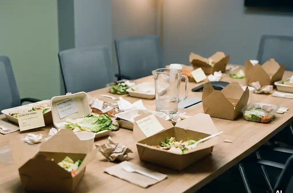 Wat zijn de meest gemaakte fouten bij het organiseren van een vergaderlunch?